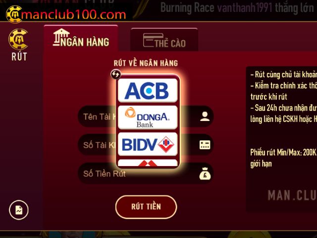 Rút tiền nhanh chóng, dễ dàng khi chơi MIB Slots Manlcub