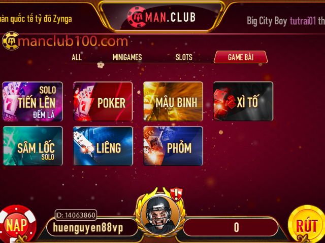 Giữ bình tĩnh khi chơi Mậu Binh Manclub