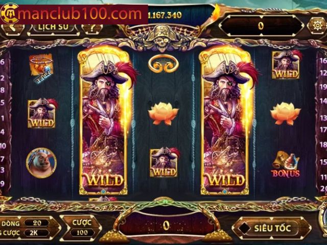 Nắm vững luật chơi và dòng cược trong Pirate Kings Manclub